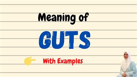 guthvu meaning in english|Meaning of guth in English .